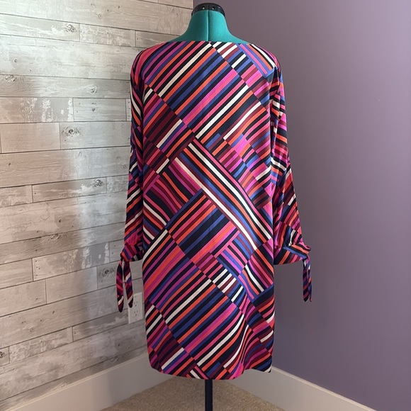 TRINA TURK Multicolour Stripe Dress - Picture 10 of 10